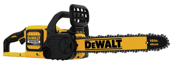 DeWALT DCCS670B Cordless Chainsaw, Tool Only, 3 Ah, 60 V, Lithium-Ion, 16 in L Bar, 3/8 in Pitch, Oregon Chain [SKU: ORG2309870]