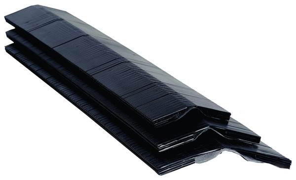 Quarrix 59092 Ridge Vent, 4 ft L, 11-1/4 in W, HDPE, Black [SKU: ORG4244679]