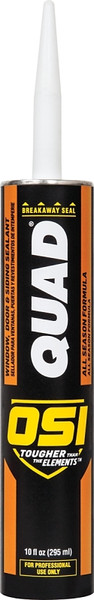 OSI 1637223 Advanced Formula Sealant, Almond 427, 7 days Curing, 20 to 100 deg F, 10 oz Cartridge [SKU: ORG0322156]