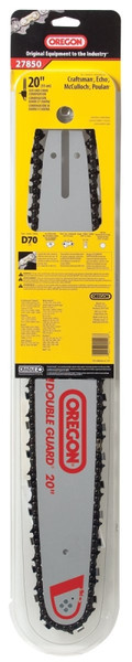 Oregon AdvanceCut 27850 Bar and Chain Combo, Small Bar Nose Radius, 70-Drive Link, 72V Chain, 3/8 in TPI/Pitch [SKU: ORG1237387]