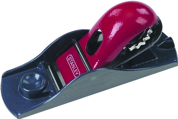 STANLEY 12-247 Adjustable Block Plane, 1-5/8 in W Blade, Iron Body, Gray [SKU: ORG6504708]