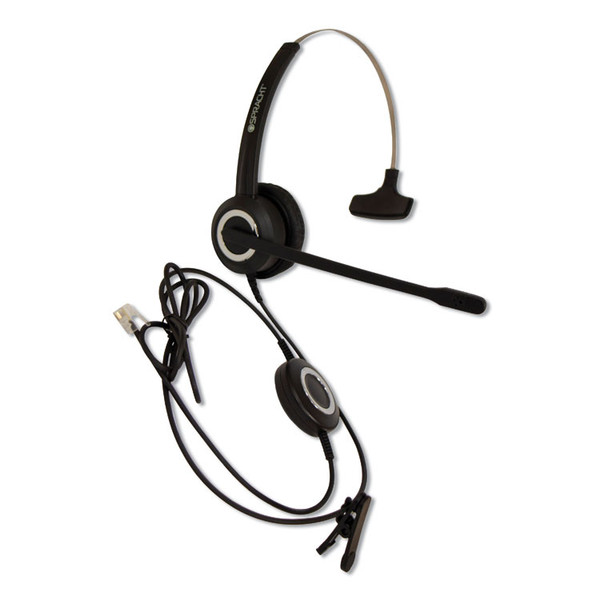 ZuM ZuMRJ9M Monaural Over The Head Headset, Black [SKU: SPTZUMRJ9M]