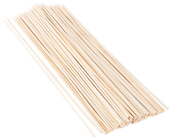 Omaha 100 Pc Bamboo Skewers, 12 in L, Bamboo [SKU: ORG9387127]
