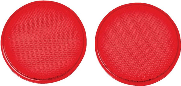 HY-KO CDRF-4R Carded Reflector, 9.63 in L Post, Red Reflector [SKU: ORG0253484]