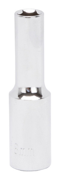 Vulcan MT6500662 Drive Socket, 8 mm Socket, 3/8 in Drive, 6-Point, Chrome Vanadium Steel, Chrome [SKU: ORG3372752]