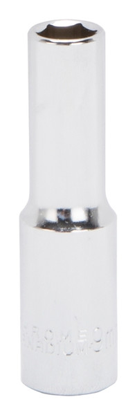 Vulcan MT6500663 Drive Socket, 9 mm Socket, 3/8 in Drive, 6-Point, Chrome Vanadium Steel, Chrome [SKU: ORG3779006]