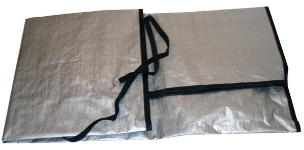 Frost King CC32XH Air Conditioner Cover, 34 in L, 34 in W, 9 mil Thick Material, Polyethylene, Silver [SKU: ORG7346042]