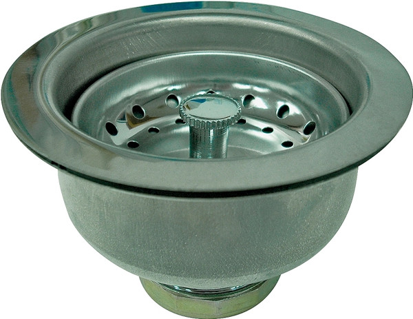 ProSource 122043-3L Basket Strainer Assembly, 4-1/2 in Dia, For: 3-1/2 to 4 in Dia Opening Sink [SKU: ORG4735874]