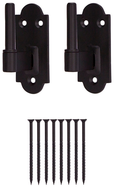 ProSource SH-S08-PS Pintel, 3-1/2 x 1-1/2 x 2 in, Black, Screw Mounting [SKU: ORG1281476]