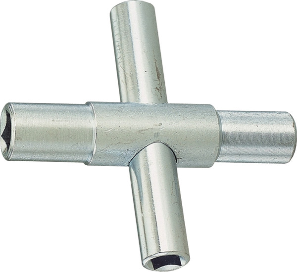 ProSource T154-3L 4-Way Silcock Key, Square Head, Bar Handle, 3 in L [SKU: ORG5478102]