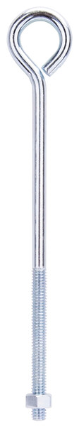 ProSource Eye Bolt, 3 in L Machine Thread, 5/16 in Dia Eye, 8 in L, 183 lb Working Load, Steel, Zinc [SKU: ORG6180228]
