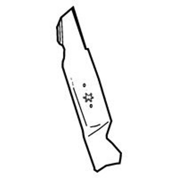 MTD 490-100-M115 Lawn Mower Blade, 20 in L, For: 1997 and After MTD Mowers [SKU: ORG8551483]