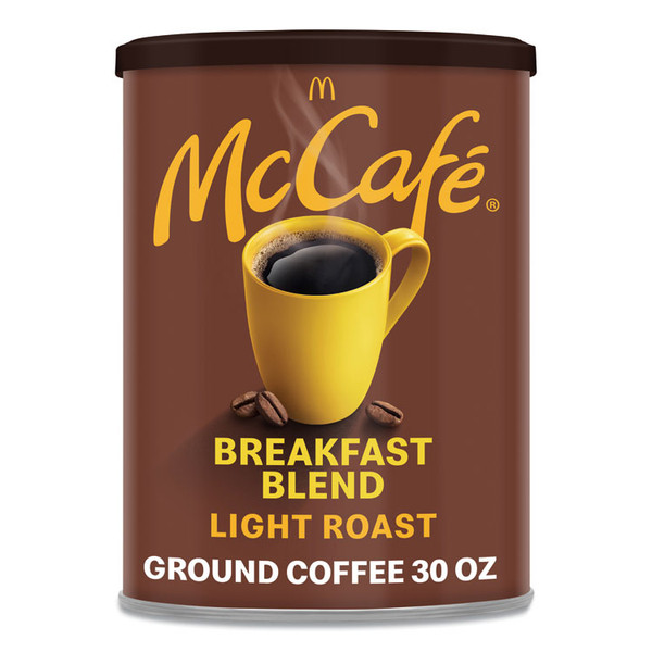 Ground Coffee, Breakfast Blend, 30 oz Can [SKU: GMT7152EA]