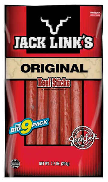 Jack Link's 89219 Beef Stick, Original Flavor, 7.2 oz [SKU: ORG0905224]