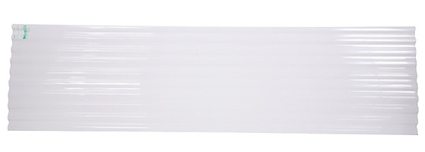 TUFTEX 141318 Roof Panel, 8 ft L, 26 in W, Octagonal Wave Profile, Polycarbonate Thermoplastic Polymer [SKU: ORG7425762]