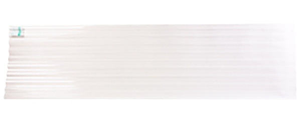 TUFTEX 141813 Roof Panel, 8 ft L, 26 in W, Octagonal Wave Profile, Polycarbonate Thermoplastic Polymer, Clear [SKU: ORG7425796]