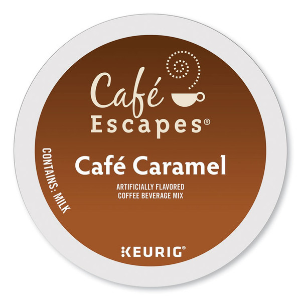 Cafe Caramel K-Cups, 24/Box [SKU: GMT6813]