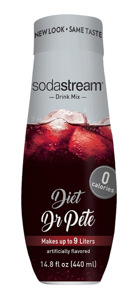 Sodastream 1424223011 Sparkling Drink Mix, Soda, Dr Pete Flavor, 440 mL Bottle [SKU: ORG3523503]