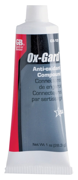 GB OX-100B Anti-Oxidant Compound, Charcoal Paste, 1 oz Tube [SKU: ORG6117287]