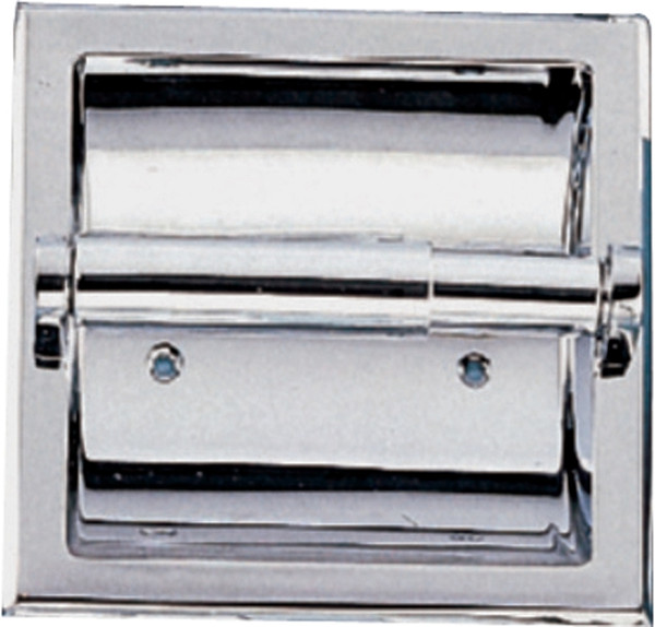 Boston Harbor PBC107-3L Recessed Paper Holder, Plastic/Zinc, Chrome, Recessed Mounting [SKU: ORG8318958]