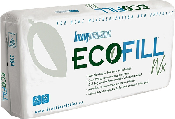 Knauf Insulation ECOFILL WX Series 3384 Insulation, 40 in L, 20 in W, Fiberglass/Steel [SKU: ORG7058589]