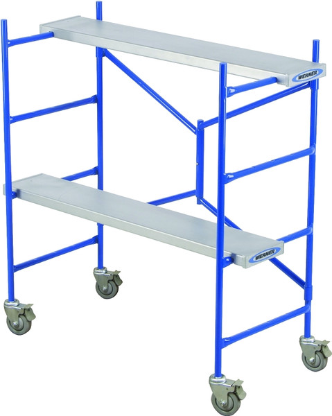 WERNER PS-48 Portable Rolling Scaffold, 12 to 36 in H Adjustment, 500 lb [SKU: ORG3407079]