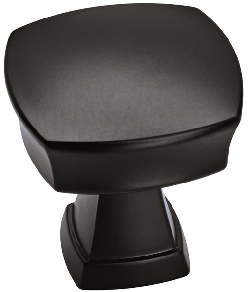 Amerock Allison Series BP11287FB Cabinet Knob, 1-1/4 in Projection, Zinc, Matte Black [SKU: ORG7389679]