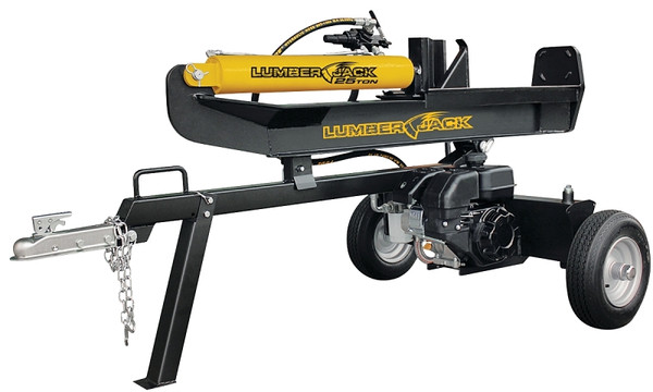 Lumber Jack YTL-014-274 Log Splitter, Gasoline Engine, 25 ton Splitting, Max length 26 in Log [SKU: ORG4651485]