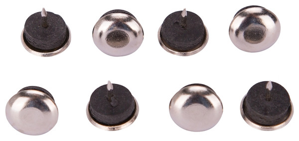 ProSource FE-50411-PS Furniture Glide, Metal, Nickel Plated, Nickel Plated, 3/4 x 3/4 x7/8 in Dimensions [SKU: ORG3091451]