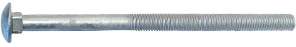 MIDWEST FASTENER 53645 Carriage Bolt, 5/8-11 Thread, 10 in OAL, Galvanized [SKU: ORG4563144]