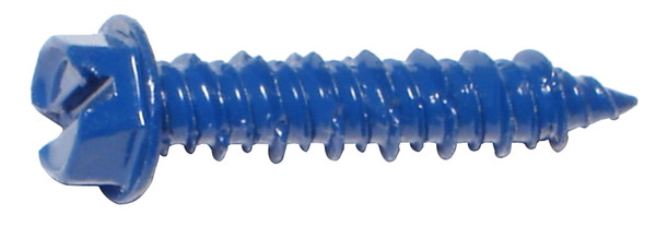 MIDWEST FASTENER 10530 Masonry Screw, 1/4 in Dia, 1-1/4 in L, Steel [SKU: ORG4532230]