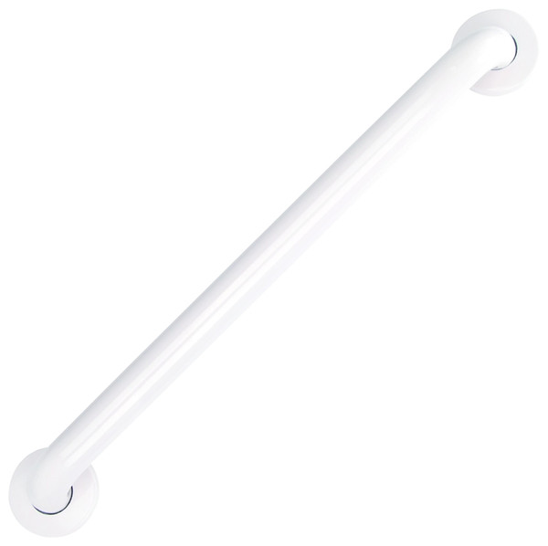 Boston Harbor SG01-01&0224 Grab Bar, 24 in L Bar, White, Wall Mounted Mounting [SKU: ORG4703518]