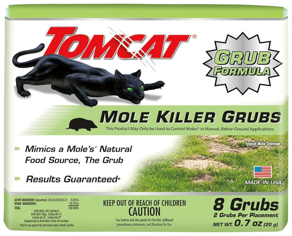 Tomcat 0372410 Mole Killer, Solid, 4 Box [SKU: ORG8852907]