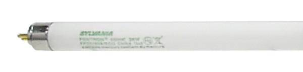 Sylvania 20061 Fluorescent Bulb, 28 W, T5 Lamp, Miniature G5 Lamp Base, 2550 Lumens, 6500 K Color Temp [SKU: ORG3515376]