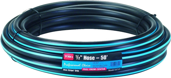 TORO 53719 Drip Tubing, Polyethylene, For: Blue Strip Drip 1/2 in Fittings [SKU: ORG9249756]