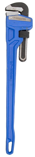 Vulcan JL40124 Pipe Wrench, 63 mm Jaw, 24 in L, Serrated Jaw, Die-Cast Carbon Steel, Powder-Coated, Heavy-Duty Handle [SKU: ORG5272729]