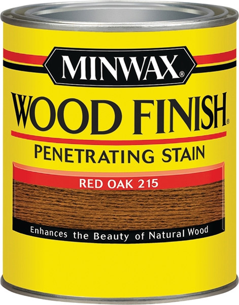 Minwax Wood Finish 70040444 Wood Stain, Red Oak, Liquid, 1 qt, Can [SKU: ORG6209332]