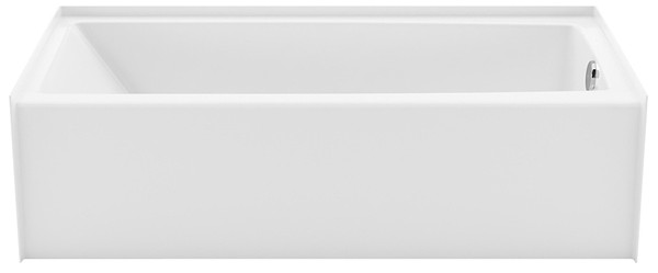 MAAX Jaxi 6030 Series 106882-R-000-002 Bathtub, 49 gal Capacity, 60 in L, 31-1/2 in W, 17-1/2 in H, Alcove Installation [SKU: ORG3313129]