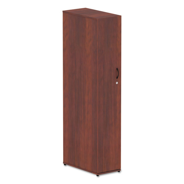 Alera Valencia Series Wardrobe, 11.88w x 22.78d x 65h, Medium Cherry [SKU: ALEVA621224MC]