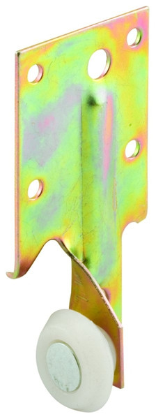 Prime-Line R 7132 Drawer Track Roller, 27/32 in Dia, Plastic/Steel, Gray [SKU: ORG2099505]