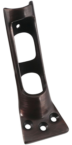 National Hardware N336-123 Flag Pole Bracket, Solid Brass, Antique Bronze [SKU: ORG7177967]