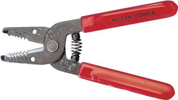 Klein-Kurve 11046 Wire Stripper, 16 to 26 AWG Wire, 16 to 26 AWG Stripping, 6-1/4 in OAL, Textured Handle [SKU: ORG6085088]