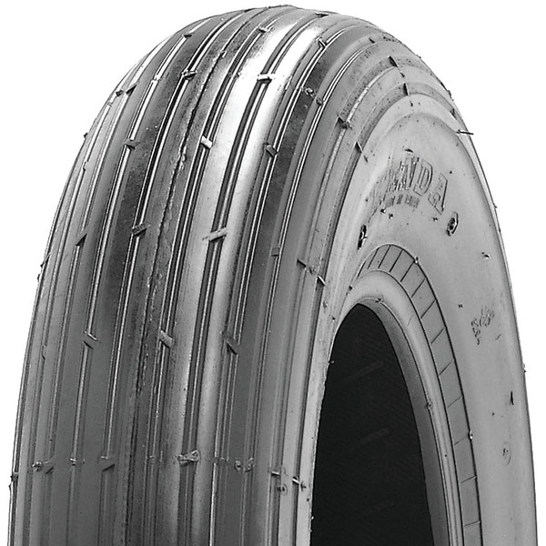 MARTIN WHEEL 406-2LW-I Wheelbarrow Tire, Ribbed Tread [SKU: ORG3948114]