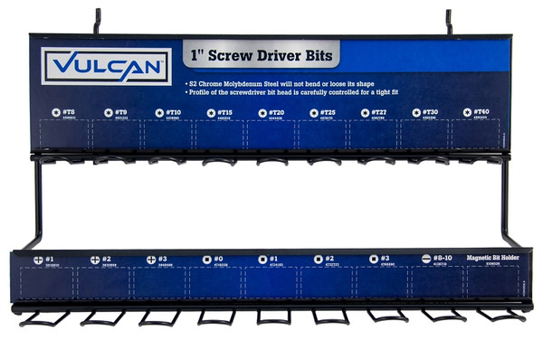 Vulcan 994960 Screwdriver Rack [SKU: ORG4689477]