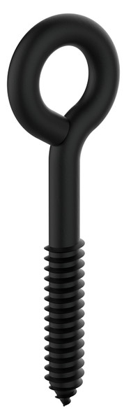 National Hardware N820-103 Lag Screw Eye, 3/8 in Thread, 4-1/2 in OAL, 230 lb Working Load, Steel, Storm Shine [SKU: ORG7454457]