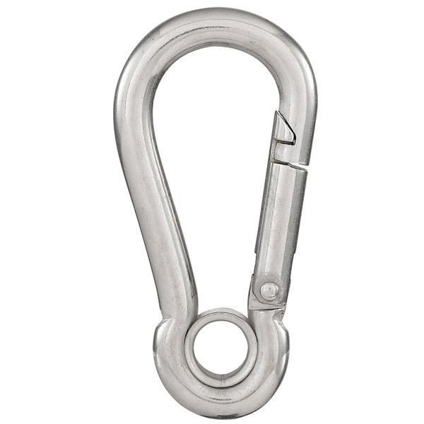 National Hardware N100-359 Interlocking Spring Snap, 3-1/8 in, 400 lb Working Load, 316 Grade, Stainless Steel/Steel [SKU: ORG7442544]