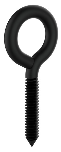 National Hardware N820-099 Screw Eye, #000, 3-7/8 in OAL, 190 lb Working Load, Steel, Storm Shine [SKU: ORG7454374]