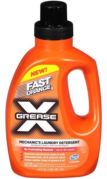 FAST ORANGE 22340 Mechanics Laundry Detergent, 40 fl-oz Bottle, Liquid, Citrus [SKU: ORG7295751]