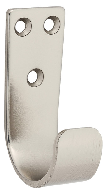 National Hardware Cooper Series N337-901 Multi-Purpose Hook, 125 lb, Satin Nickel [SKU: ORG7453731]