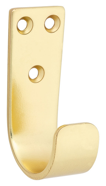 National Hardware Cooper Series N337-902 Multi-Purpose Hook, 125 lb, Brushed Gold [SKU: ORG7453830]